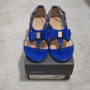 Vince Camuto "Harmonia" Soft Cow Patent Sandals